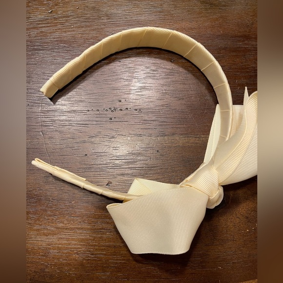 tan bow headband - Picture 2 of 2